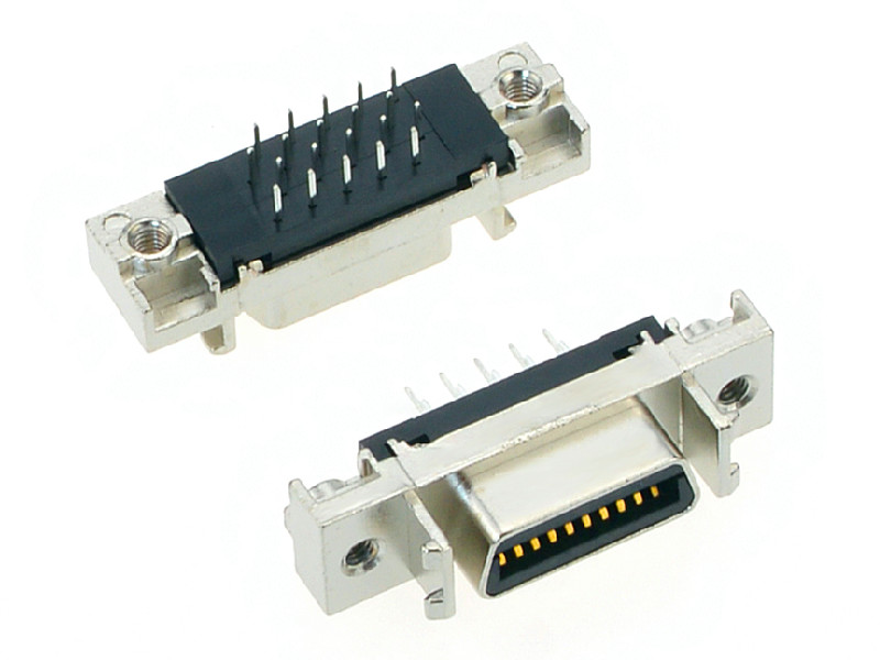 SCSI Connector 20Pin, Straight Female Connector CN Type _SCSI Connector Series惠兴力HULYN