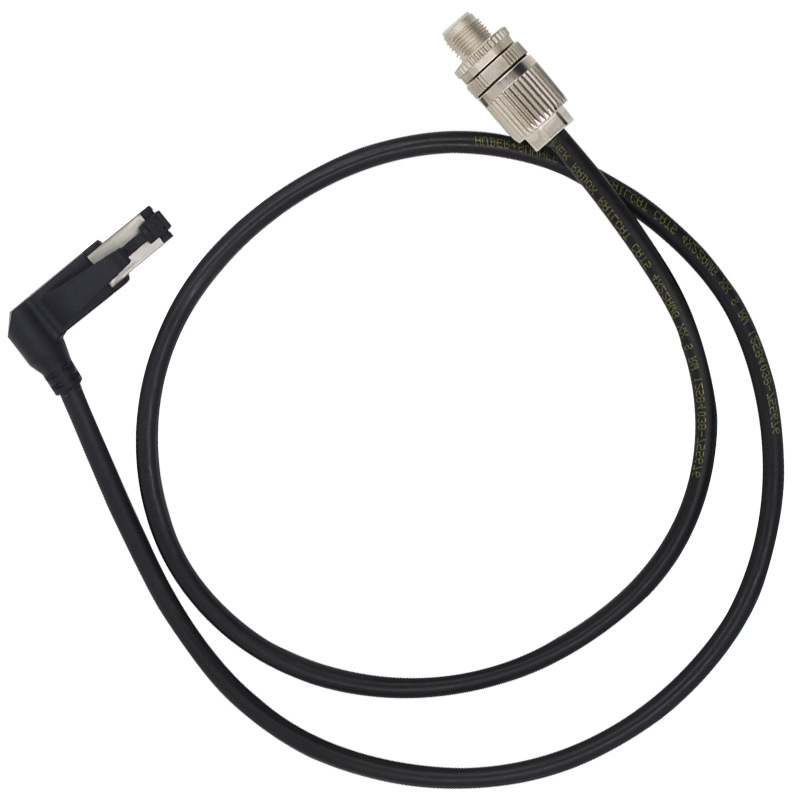 cable RJ45 to industrial camera cable with shielded 4pin