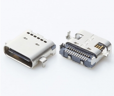 USB3.1 CF TYPE  24PIN 双排 沉板0.8mm
