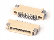 FFC/FPC Connectors, 间距1.0MM ,双接触点  , H=1.5mm