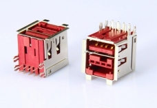 USB 2.0+Power 连接器24V 红色