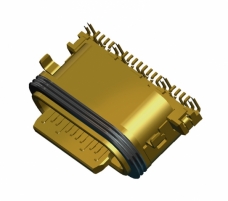  防水USB4 CF WATERPROOF CL0.60 SMT TYPE FOR IPX8 Wol