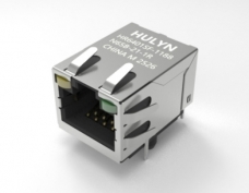 RJ45 Modular Jack - High Performance, CAT6A Connectors  With LEDs.