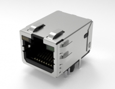 10G网口，RJ45连接器，反口21.6，RJ45带变压器插座，10G带灯 